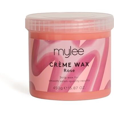 MYLEE Rozencrème voor de gevoelige huid, 450 g, potje ontharingscrème, ideaal voor het hele lichaam, magnetronbestendig en gebruikt in wasverwarmer MYLEE Rozencrème voor de gevoelige huid, 450 g, potje ontharingscrème, ideaal voor het hele lichaam, magnetronbestendig en gebruikt in wasverwarmer