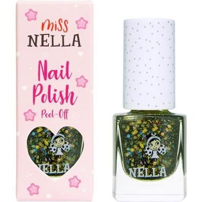MISS NELLA Secret Diary Veilige glitternagellak voor kinderen, niet-giftige en geurloze formule voor kinderen en peuters, op natuurlijke waterbasis voor eenvoudig verwijderen MISS NELLA Secret Diary Veilige glitternagellak voor kinderen, niet-giftige en geurloze formule voor kinderen en peuters, op natuurlijke waterbasis voor eenvoudig verwijderen