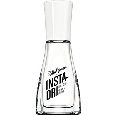 Sally Hansen Insta-Dri-nagellak, sneldrogend, professioneel manicure-effect, lange levensduur, 9,17 ml, 113 White on Time Sally Hansen Insta-Dri-nagellak, sneldrogend, professioneel manicure-effect, lange levensduur, 9,17 ml, 113 White on Time