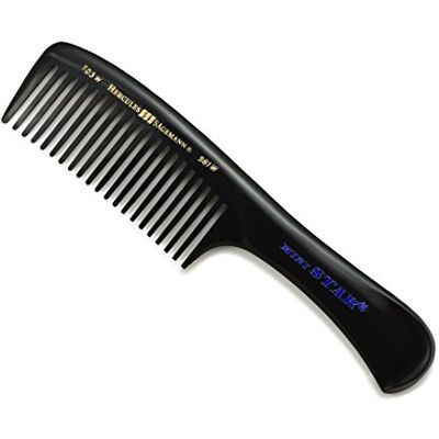 Hercules 703W-581W Handvat Kam Kam met brede handgreep voor het losmaken van lang haar Ideaal voor onderweg Maat: 17,8 cm Hercules 703W-581W Handvat Kam Kam met brede handgreep voor het losmaken van lang haar Ideaal voor onderweg Maat: 17,8 cm
