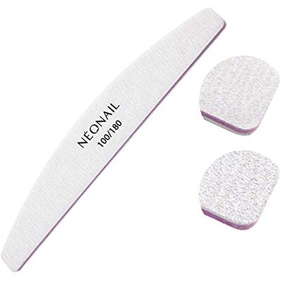 NÉONAIL Neonail 1 x trapez nagelvijl 100/180 grijs (1 stuk) NÉONAIL Neonail 1 x trapez nagelvijl 100/180 grijs (1 stuk)