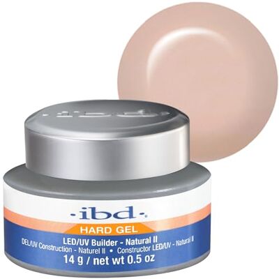 IBD Hard Gel LED/UV Builder Gel Natural II, verpakking (1 x 14 g) Made in USA nagelverlenging en modellering IBD Hard Gel LED/UV Builder Gel Natural II, verpakking (1 x 14 g) Made in USA nagelverlenging en modellering