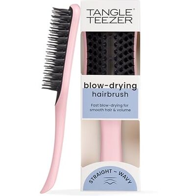 Tangle Teezer Easy Dry & Go, geventileerde haarborstel, nat haar, fijn tot normaal haar, volume, zachtheid, glans. Blow Dry-borstel, bespaart tijd en vermindert breuk, roze Tangle Teezer Easy Dry & Go, geventileerde haarborstel, nat haar, fijn tot normaal haar, volume, zachtheid, glans. Blow Dry-borstel, bespaart tijd en vermindert breuk, roze