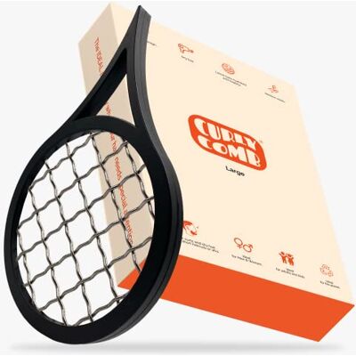 CURLY COMB Haarborstel voor krullen, twist-spons van staal, magische haarborstel voor dames en heren, haarkruller, Afro-kam Large CURLY COMB Haarborstel voor krullen, twist-spons van staal, magische haarborstel voor dames en heren, haarkruller, Afro-kam Large