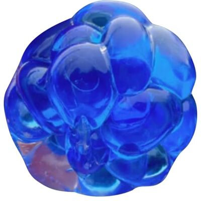 ZoraYorce Anti-stress bal van kristal, niet giftig, niet eetbaar, met sterke sensorische kralen, voor volwassenen en kinderen vanaf 3 jaar, jade blauw ZoraYorce Anti-stress bal van kristal, niet giftig, niet eetbaar, met sterke sensorische kralen, voor volwassenen en kinderen vanaf 3 jaar, jade blauw