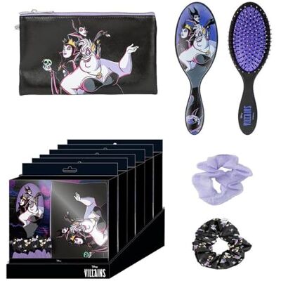 CERDÁ LIFE'S LITTLE MOMENTS Disney Complete set met haarborstel, 2 haarelastiekjes en etui, zwart, origineel product, zwart, complete beautyset, zwart., Complete beautyset CERDÁ LIFE'S LITTLE MOMENTS Disney Complete set met haarborstel, 2 haarelastiekjes en etui, zwart, origineel product, zwart, complete beautyset, zwart., Complete beautyset