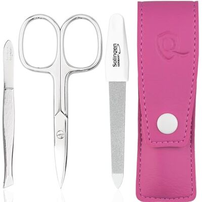 marQus Manicureset 3-delig inclusief schaartje, nagelvijl en pincet met koffer perfect voor hem of haar thuis of op reis marQus Manicureset 3-delig inclusief schaartje, nagelvijl en pincet met koffer perfect voor hem of haar thuis of op reis
