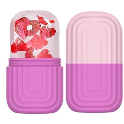 JOYOYAMA Ice Roller gezicht en ogen, siliconen gezichts-roller, verzorgingsgereedschap tegen donkere kringen en gezichtsmassage, Gua Sha ijs, herbruikbaar, voor vermindering van zwelling, hydratatie, cadeau JOYOYAMA Ice Roller gezicht en ogen, siliconen gezichts-roller, verzorgingsgereedschap tegen donkere kringen en gezichtsmassage, Gua Sha ijs, herbruikbaar, voor vermindering van zwelling, hydratatie, cadeau