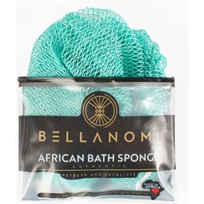 Bellanomi Afrikaanse exfoliërende spons, authentiek, ethische oorsprong uit Nigeria, 114,3 cm lang, rugborstel voor dagelijks gebruik (zeeschuim) Bellanomi Afrikaanse exfoliërende spons, authentiek, ethische oorsprong uit Nigeria, 114,3 cm lang, rugborstel voor dagelijks gebruik (zeeschuim)