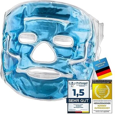 Feluna ® gel gezichtsmasker ontspanningsmasker wellness masker voor koude therapie gel masker verkoelend masker voor zonnebrand en allergieën verkoelende bril ontspanningsmasker Feluna ® gel gezichtsmasker ontspanningsmasker wellness masker voor koude therapie gel masker verkoelend masker voor zonnebrand en allergieën verkoelende bril ontspanningsmasker