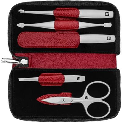 ZWILLING TWEEZERMAN Pincet, 2-delige cadeauset, reisformaat voor het ontharen van haar, roségoud ZWILLING TWEEZERMAN Pincet, 2-delige cadeauset, reisformaat voor het ontharen van haar, roségoud