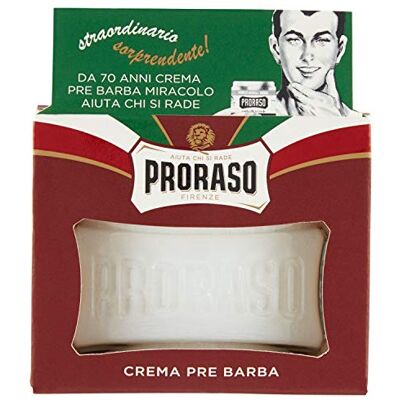 Proraso Rode voorscheercrème 100 ml Proraso Rode voorscheercrème 100 ml