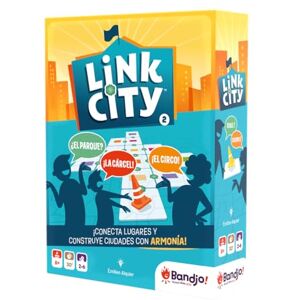Asmodee Link City Bordspel vanaf 8 jaar, voor 2 tot 6 spelers, 30 minuten per spel, Spaans Asmodee Link City Bordspel vanaf 8 jaar, voor 2 tot 6 spelers, 30 minuten per spel, Spaans