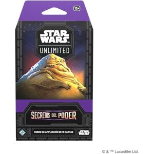 Asmodee FFG Star Wars Unlimited Secrets of Power verzamelkaartspel, op 16 kaarten, TCG vanaf 12 jaar, voor 2 spelers, Spaans Asmodee FFG Star Wars Unlimited Secrets of Power verzamelkaartspel, op 16 kaarten, TCG vanaf 12 jaar, voor 2 spelers, Spaans