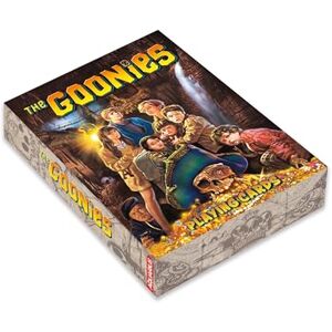 AQUARIUS Goonies speelkaarten, kaartspel met Goonies-thema voor je favoriete kaartspellen, officieel gelicentieerd product van Goonies en verzamelobjecten AQUARIUS Goonies speelkaarten, kaartspel met Goonies-thema voor je favoriete kaartspellen, officieel gelicentieerd product van Goonies en verzamelobjecten