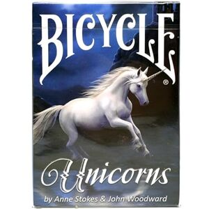 Bicycle Fournier Unicors, by Anne Stokes kaartspel voor verzamelaars, 1042740, meerkleurig, poker, Engelse versie Bicycle Fournier Unicors, by Anne Stokes kaartspel voor verzamelaars, 1042740, meerkleurig, poker, Engelse versie
