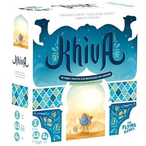 Blackrock Games KHIVA Gezelschapsspel – Bluff, tactiek en reflectie – ideaal tussen vrienden en familie – Franse versie – 2 tot 5 spelers – vanaf 8 jaar – bordspel – The Flying Games Blackrock Games KHIVA Gezelschapsspel – Bluff, tactiek en reflectie – ideaal tussen vrienden en familie – Franse versie – 2 tot 5 spelers – vanaf 8 jaar – bordspel – The Flying Games