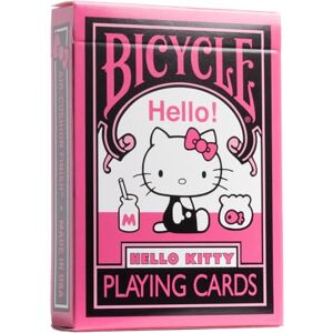 Bicycle Hello Kitty Kaartspel Zwart en roze 1 spel Bicycle Hello Kitty Kaartspel Zwart en roze 1 spel