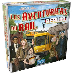 Asmodee Avonturiers du Rail Berlijn Days Of Wonder NL 2 tot 5 Spelers +/- 15 Minuten Een Spel Voor Familie Volwassenen en Kinderen 8+ 2-4 SPELERS Asmodee Avonturiers du Rail Berlijn Days Of Wonder NL 2 tot 5 Spelers +/- 15 Minuten Een Spel Voor Familie Volwassenen en Kinderen 8+ 2-4 SPELERS