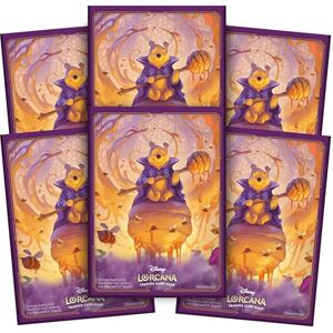 Ravensburger Disney Lorcana Trading Card Game: Azuurblauw Meer Kaarthoezen Winnie Puuh Ravensburger Disney Lorcana Trading Card Game: Azuurblauw Meer Kaarthoezen Winnie Puuh