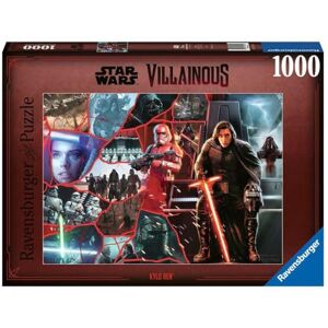 Ravensburger Puzzel Star Wars Villainous: Kylo Ren, Villainous collectie, 1000 stukjes, cadeau-idee, voor hem of haar, puzzel voor volwassenen Ravensburger Puzzel Star Wars Villainous: Kylo Ren, Villainous collectie, 1000 stukjes, cadeau-idee, voor hem of haar, puzzel voor volwassenen