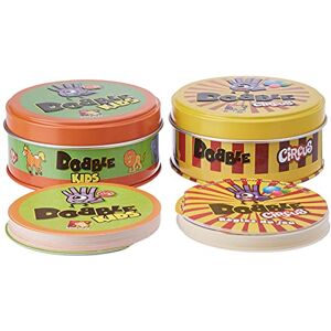 Asmodee Zygomatic Dobble: Party Pack gezelschapsspel vanaf 4 jaar 2-5 spelers 10 minuten Asmodee Zygomatic Dobble: Party Pack gezelschapsspel vanaf 4 jaar 2-5 spelers 10 minuten