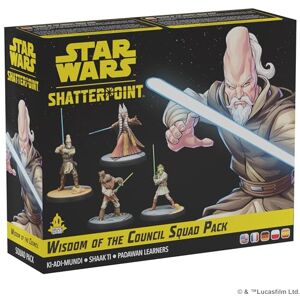 Asmodee Star Wars Shatterpoint Wisdom of The Council Squad Pack Tabletop Miniaturen Game, Strategy Game voor kinderen en volwassenen, leeftijd 14+, 2 spelers, 90 minuten speeltijd, gemaakt door Atomic Mass Gamesl Asmodee Star Wars Shatterpoint Wisdom of The Council Squad Pack Tabletop Miniaturen Game, Strategy Game voor kinderen en volwassenen, leeftijd 14+, 2 spelers, 90 minuten speeltijd, gemaakt door Atomic Mass Gamesl