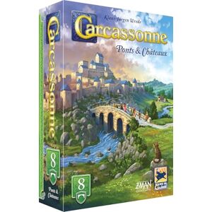 Asmodee Carcassonne Uitbreiding: Bruggen & Kastelen Hans im Glück Strategiespel Vanaf 7 jaar 2 tot 6 spelers 55 minuten Franse versie Asmodee Carcassonne Uitbreiding: Bruggen & Kastelen Hans im Glück Strategiespel Vanaf 7 jaar 2 tot 6 spelers 55 minuten Franse versie
