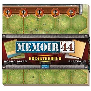 Asmodee + Geheugen '44 Ext. Breakthrough Kit Days of Wonder FR/EN 8+ 2 spelers 30-60 MINUTEN STRATEGIE SPEL Asmodee + Geheugen '44 Ext. Breakthrough Kit Days of Wonder FR/EN 8+ 2 spelers 30-60 MINUTEN STRATEGIE SPEL