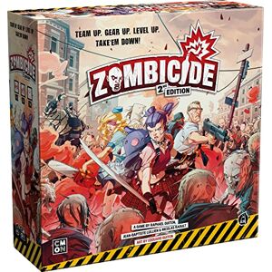Asmodee ZOMBICIDE Seizoen 1-2e editie Bordspel met bordfiguren Coöperatief spel voor volwassenen en jongeren vanaf 14 jaar 1 tot 6 spelers 60 minuten Franse versie Cmon Asmodee ZOMBICIDE Seizoen 1-2e editie Bordspel met bordfiguren Coöperatief spel voor volwassenen en jongeren vanaf 14 jaar 1 tot 6 spelers 60 minuten Franse versie Cmon