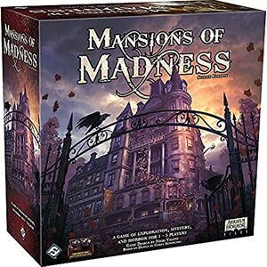 Asmodee Fantasy Flight Games, Mansions of Madness Second Edition, Board Game, Leeftijd 14+, 1-5 spelers, 120-180 Minute Playing Time Engelse versie Asmodee Fantasy Flight Games, Mansions of Madness Second Edition, Board Game, Leeftijd 14+, 1-5 spelers, 120-180 Minute Playing Time Engelse versie