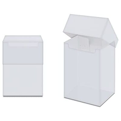 Ultra Pro : Up Deck-Box accessoires voor verzamelkaarten capaciteit 80 beschermde kaarten parelmoer wit Ultra Pro : Up Deck-Box accessoires voor verzamelkaarten capaciteit 80 beschermde kaarten parelmoer wit