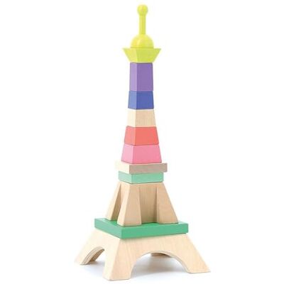 Vilac Eiffeltoren van hout Creatief en educatief speelgoed voor kinderen Uniek design Houten constructie Ontwikkeling van visuele en handmatige coördinatie vanaf 18 maanden Vilac Eiffeltoren van hout Creatief en educatief speelgoed voor kinderen Uniek design Houten constructie Ontwikkeling van visuele en handmatige coördinatie vanaf 18 maanden