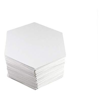 Apostrophe Games Blanco zeshoekige speelkaarten, 120 stuks, 83 x 95 mm, matte afwerking Perfect voor op maat gemaakte bordspellen, prototypes, educatieve gereedschappen en kunst en ambachten Apostrophe Games Blanco zeshoekige speelkaarten, 120 stuks, 83 x 95 mm, matte afwerking Perfect voor op maat gemaakte bordspellen, prototypes, educatieve gereedschappen en kunst en ambachten