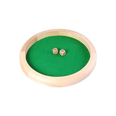 Engelhart Houten dobbelstenen speelbaan 29 cm 300806 Engelhart Houten dobbelstenen speelbaan 29 cm 300806
