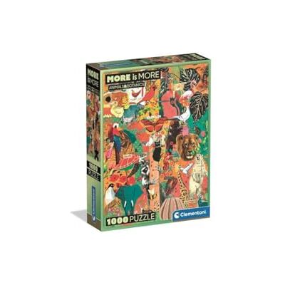 Clementoni CLE puzzle 1000 Compact Animals&Botanics 37073 Clementoni CLE puzzle 1000 Compact Animals&Botanics 37073