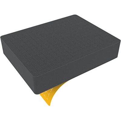Feldherr CRMEML055S 272 mm x 211 mm x 55 mm Pick and Pluck / Pre-Cubed Foam Tray Grid 14 mm zelfklevend Feldherr CRMEML055S 272 mm x 211 mm x 55 mm Pick and Pluck / Pre-Cubed Foam Tray Grid 14 mm zelfklevend