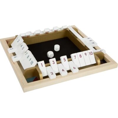 small foot Würfelspel Shut the Box Gold Edition small foot Würfelspel Shut the Box Gold Edition