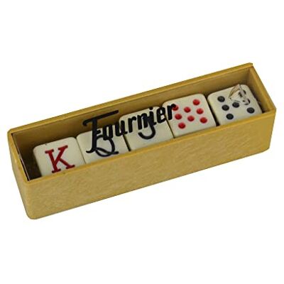Fournier Craps Poker doos bruin (F28984) Fournier Craps Poker doos bruin (F28984)