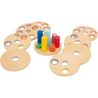small foot educatief spel Logisteck made of wood, motor skills game vanaf 3 jaar, om hand-eye coördinatie te bevorderen, 3386 small foot educatief spel Logisteck made of wood, motor skills game vanaf 3 jaar, om hand-eye coördinatie te bevorderen, 3386