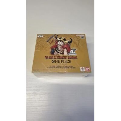 BANDAI One Piece TCG: The World's Strongest Warriors Booster Box (OP-17) 24 verpakkingen BANDAI One Piece TCG: The World's Strongest Warriors Booster Box (OP-17) 24 verpakkingen