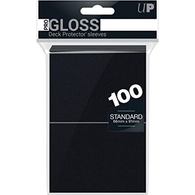 Ultra Pro 330487 – kaartspel – beschermhoes – zwart robuust – 100 stuks Ultra Pro 330487 – kaartspel – beschermhoes – zwart robuust – 100 stuks