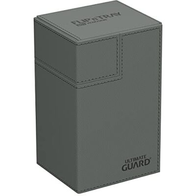 Ultimate Guard Flip`n`Tray 80+ XenoSkin Monocolor Grijs Ultimate Guard Flip`n`Tray 80+ XenoSkin Monocolor Grijs