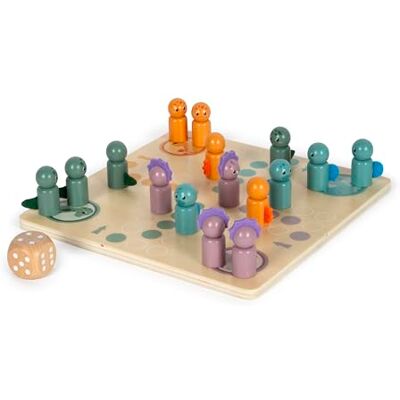 small foot Ludo 12619 Dino bordspel van FSC®-gecertificeerd hout, bordspel voor kinderen vanaf 4 jaar small foot Ludo 12619 Dino bordspel van FSC®-gecertificeerd hout, bordspel voor kinderen vanaf 4 jaar