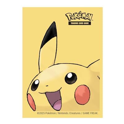 Ultra Pro Pikachu Edition 2025 65 karaat. Beschermhoezen voor Pokémon-kaarten en kaarten in standaardformaat, bescherm je speelkaarten en verzamelkaarten Ultra Pro Pikachu Edition 2025 65 karaat. Beschermhoezen voor Pokémon-kaarten en kaarten in standaardformaat, bescherm je speelkaarten en verzamelkaarten