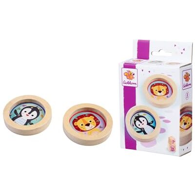Eichhorn Behendigheidsspel ballenspel met pinguïn en leeuwendesign, 2-delig, 8 cm, van lindemultiplex, vanaf 3 jaar Eichhorn Behendigheidsspel ballenspel met pinguïn en leeuwendesign, 2-delig, 8 cm, van lindemultiplex, vanaf 3 jaar