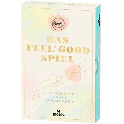 moses Feel Good Game compliment met feel-good factor cadeau-idee voor vrouwen en beste vrienden kaartspel voor positieve vibraties vanaf 8 jaar, 6332, kleurrijk moses Feel Good Game compliment met feel-good factor cadeau-idee voor vrouwen en beste vrienden kaartspel voor positieve vibraties vanaf 8 jaar, 6332, kleurrijk