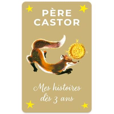 YOTO Mijn verhalen over de vader bever vanaf 3 jaar, audioboek voor kinderen in het Frans met Roule Galette, om te luisteren op nachtlampje, Player en Mini, eerste verhalen 3 tot 5 jaar YOTO Mijn verhalen over de vader bever vanaf 3 jaar, audioboek voor kinderen in het Frans met Roule Galette, om te luisteren op nachtlampje, Player en Mini, eerste verhalen 3 tot 5 jaar