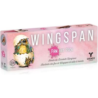 Ghenos Games Wingspan: fan art pack uitbreiding Ghenos Games Wingspan: fan art pack uitbreiding