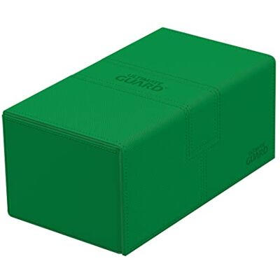 Ultimate Guard Dienblad met klapdeksel 200 + groen effen Ultimate Guard Dienblad met klapdeksel 200 + groen effen